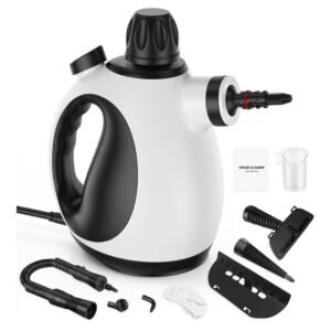 Pozoera Handheld Steam Cleaner for Home - Pressurized Handheld Steamer for Cleaning