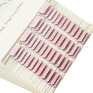 90 Pcs Tabs, Rose Pink Bible Study Supplies with Gold Foil Lettering, Bookmark for Study Bible